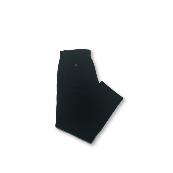 GAP FIT PERFORMANCE STRETCH DRY PANTS MENS SIZE 33X30 TRUE BLACK ZIP FLY NWT - Picture 1 of 1